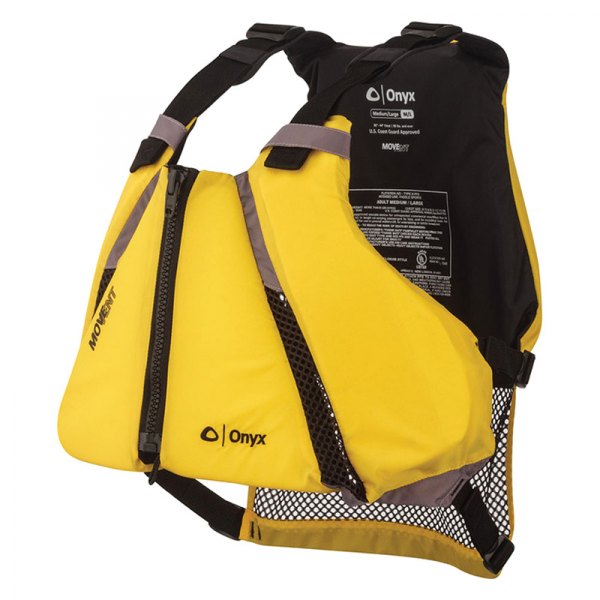 Onyx Outdoor® - MoveVent Curve Medium/Large Yellow Life Vest