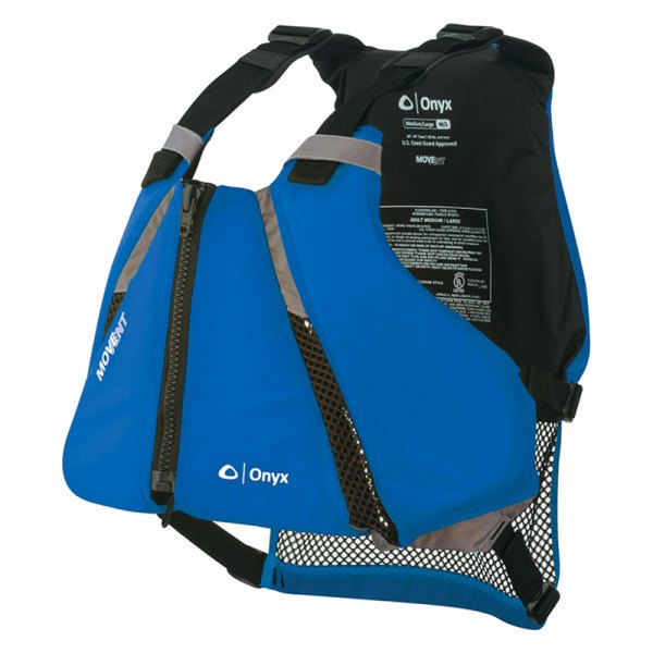 Onyx Outdoor® - MoveVent Curve Medium/Large Blue Life Vest