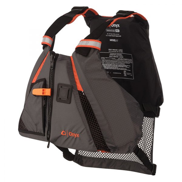 Onyx Outdoor® - MoveVent Dynamic Large/Medium Orange Life Vest