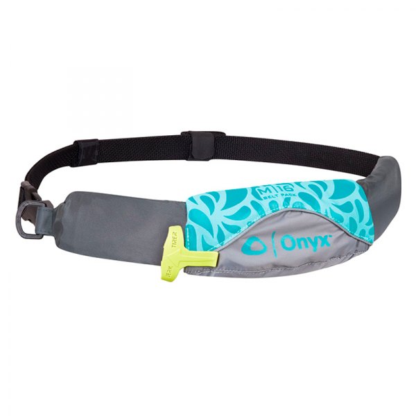 Onyx Outdoor® - M-16 Pack Aqua Manual Inflatable Life Belt