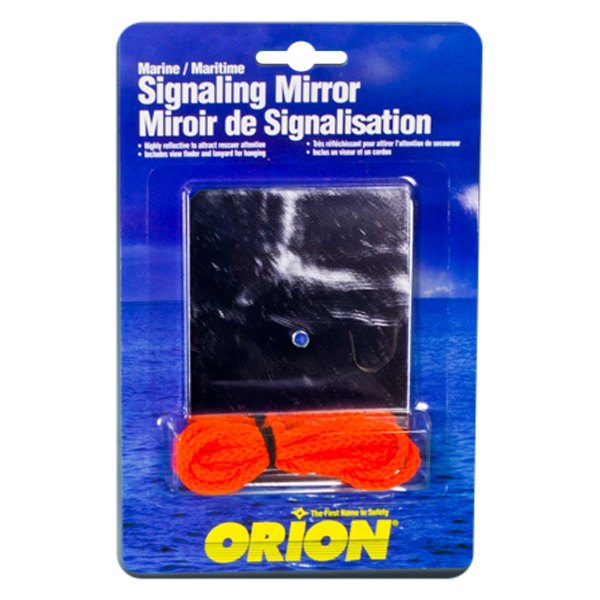Orion Signal Products® - 3" x 4" Signalling Mirror with Lanyard