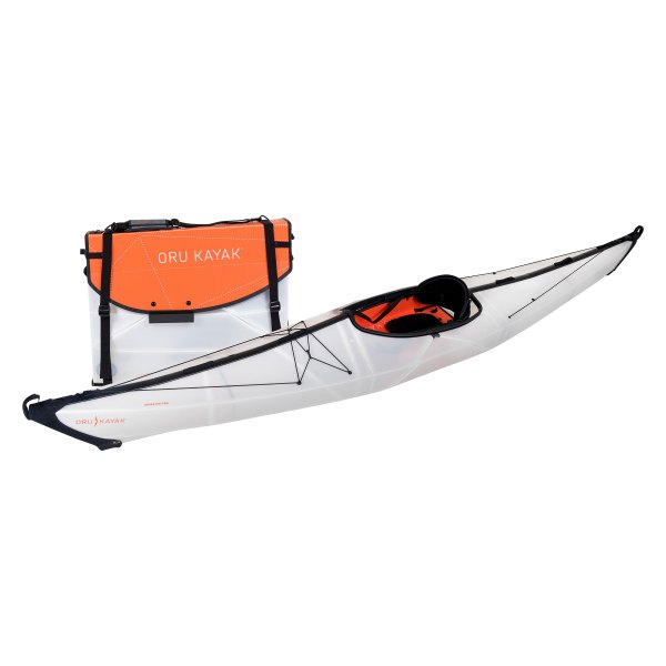 ORU Kayak® - Bay ST™ 12'3" Solo White Folding Kayak
