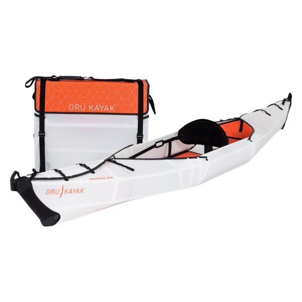 ORU Kayak® - Beach LT™ 12'1" Solo White Folding Kayak