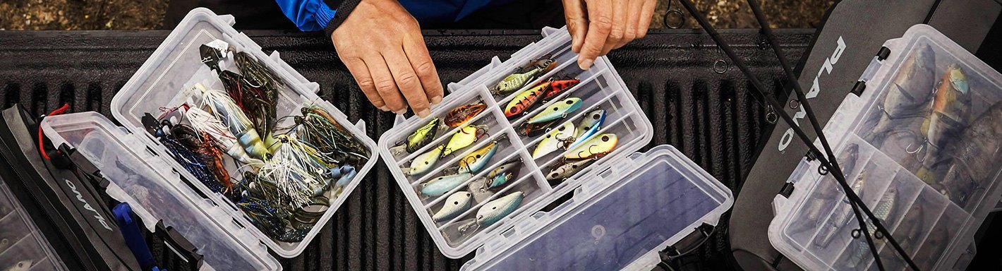 Beige Saltwater Fishing Tackle Boxes & Bags for sale