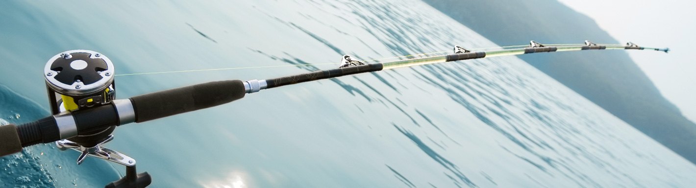 ORJD Sea Fishing Trolling Rod 117cm Length 3+1 Guides EVA Handle