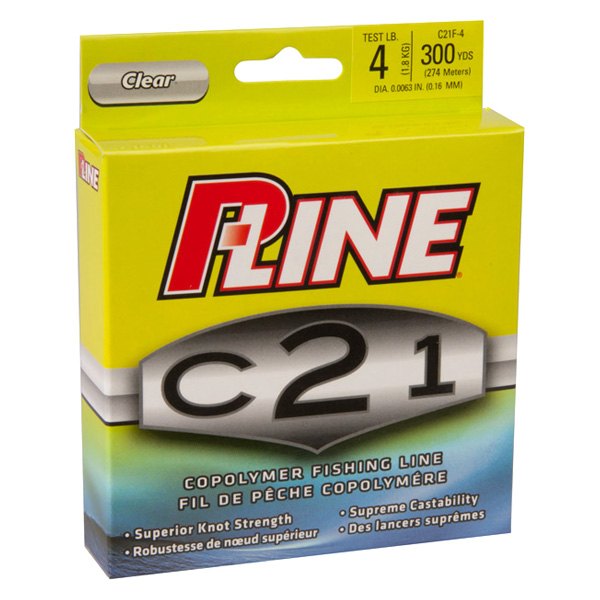 P-Line® - C21 Copolymer 300 yd 8 lb Clear Monofilament Line