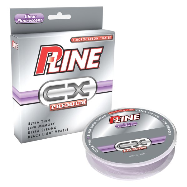 P-Line® - CX Premium Coated 300 yd 20 lb Clear Flourescent Fluorocarbon Line