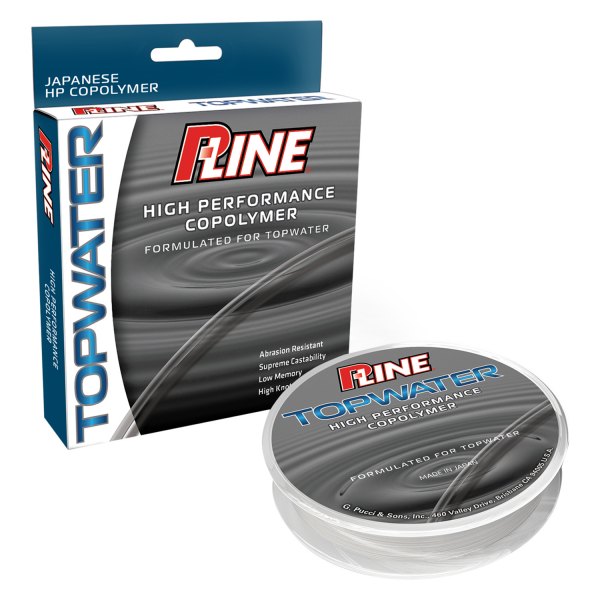 P-Line® - Topwater 300 yd 10 lb Clear Copolymer Line