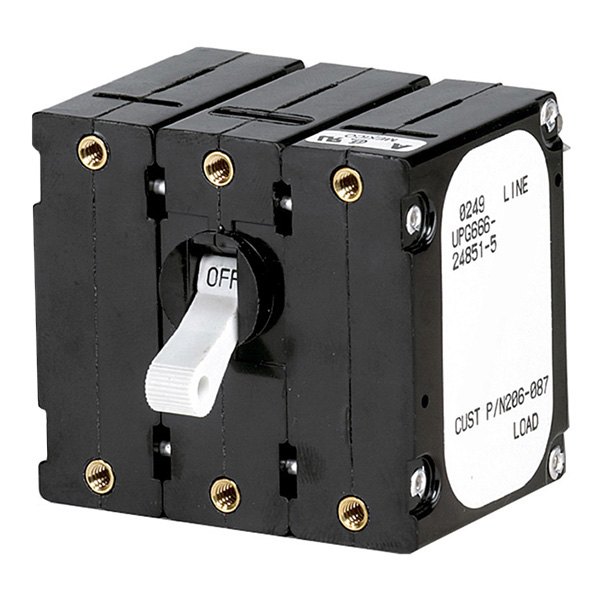 Paneltronics® - 30 A Circuit Breaker with Reverse Polarity Trip Coil