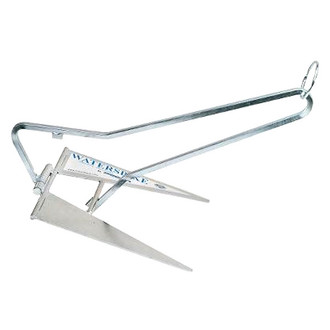 Panther® - WaterSpike 6 lb Plated Steel Fluke Anchor