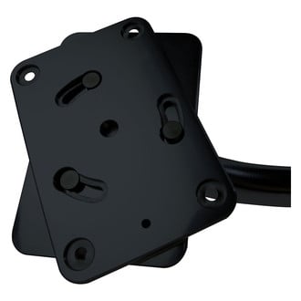 Panther® - King Pin 6" Black Quick Release Bow Mount Bracket