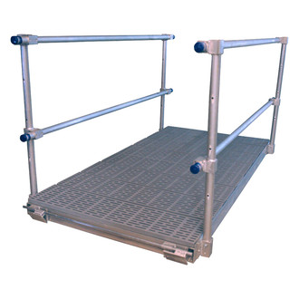 Patriot Docks® - 8' L x 4' W Gangway Kit with Poly Decking