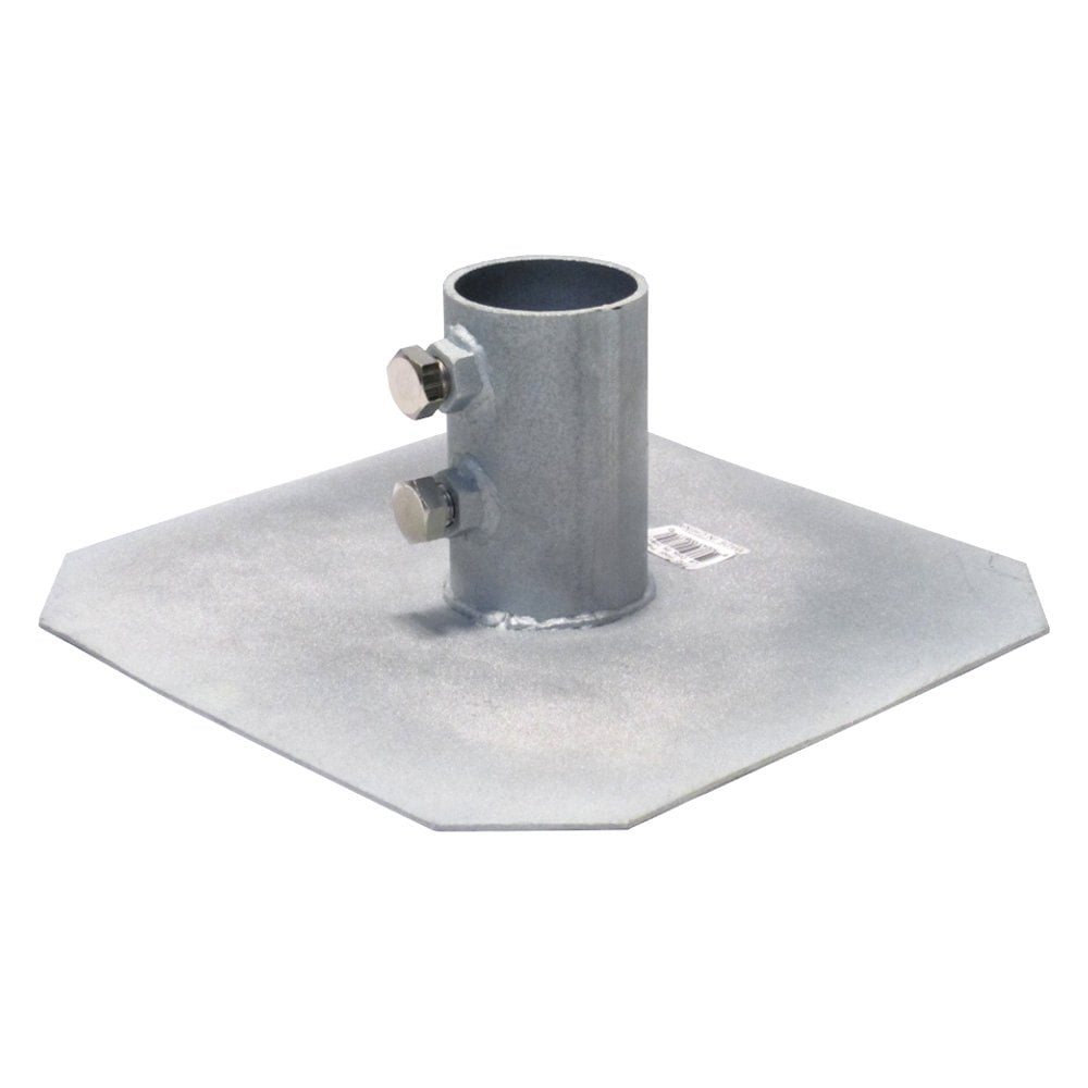 4 Pack Stationary Dock Base Plate,Floating Dock Brackets Hardware, Dock - View #3