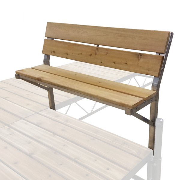 Patriot Docks® - 4' L Cedar Bench Kit