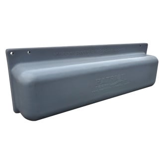 Patriot Docks® - 43" L x 13" W x 7" H Gray HDPE Side Ballast Float Bumper