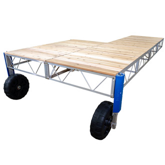 Patriot Docks® - Patio Roll-In Jack Dock