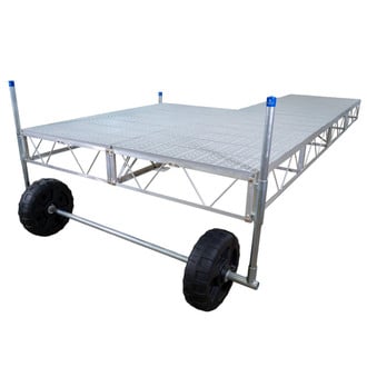 Patriot Docks® - Patio Roll-In Pipe Dock