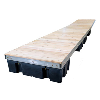 Patriot Docks® - Straight Low-Profile Floating Dock