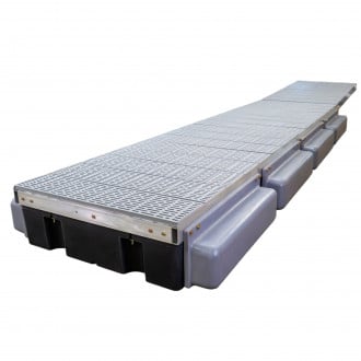 Patriot Docks® - Straight Low-Profile Premium Floating Docks