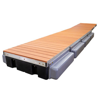 Patriot Docks® - Straight Low-Profile Premium Floating Docks