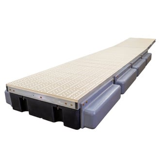Patriot Docks® - Straight Low-Profile Premium Floating Docks
