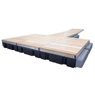 Patriot Docks® - T-Shaped Low-Profile Premium Floating Docks