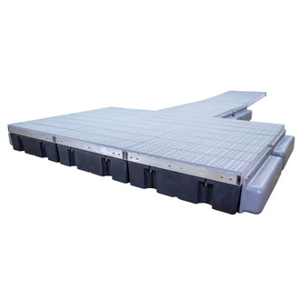 Patriot Docks® - T-Shaped Low-Profile Premium Floating Docks