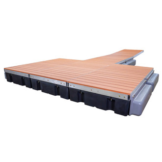 Patriot Docks® - T-Shaped Low-Profile Premium Floating Docks