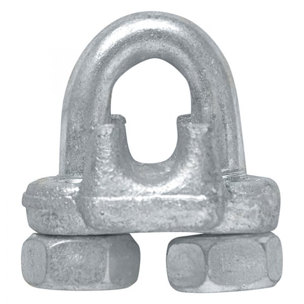 Peerless Industrial® - Galvanized Steel Forged Wire Rope Clip for 3/8" D Lines