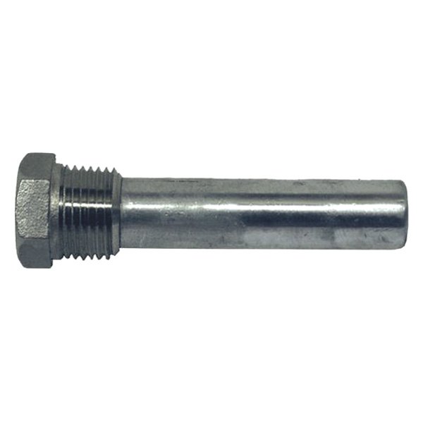 Performance Metals® - 2" L x 0.5" D 3/8" NPT Aluminum Pencil Anode with Stainless Steel Plug