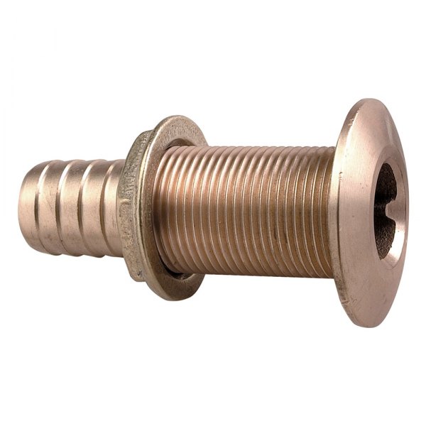 Perko® - 1" Hole Bronze Plain Thru-Hull Fitting for 3/4" D Hose