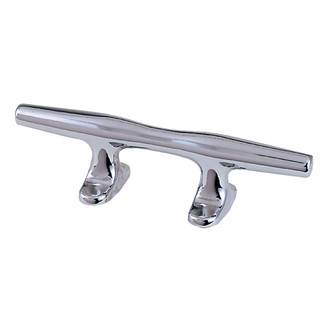 Perko® - 8" L Chrome Plated Zinc Open Base Cleat for 5/8" D Rope