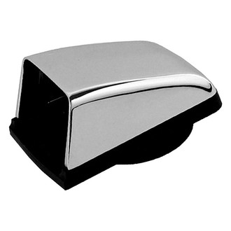 Perko® - 5-3/4" L x 4-3/8" W x 2-5/8" H Chrome Plated Zinc Cowl Vent