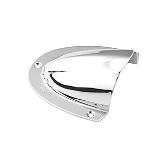 Perko® 0315DP1STS - 1-5/8" L x 1-1/2" W x 7/16" H Stainless Steel Clam Shell Vent, Card