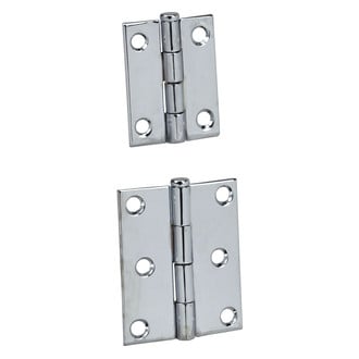 Perko® - Chrome Plated Zinc Alloy Butt Hinges
