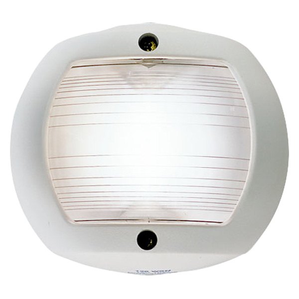 Perko® - 12 V/24 V White Polymer White Stern Light