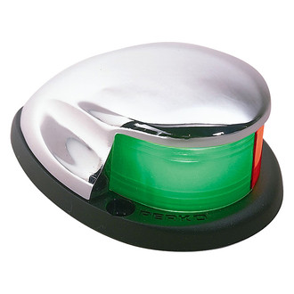 Perko® - Chrome Bi-Color Horizontal Mount Side Light
