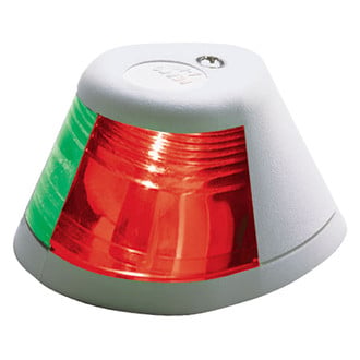 Perko® - 12 V White Polymer Horizontal Mount Bi-Color Light