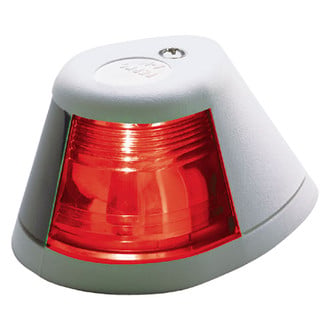 Perko® - White Plated Horizontal Mount Starboard & Port Side Light Sets