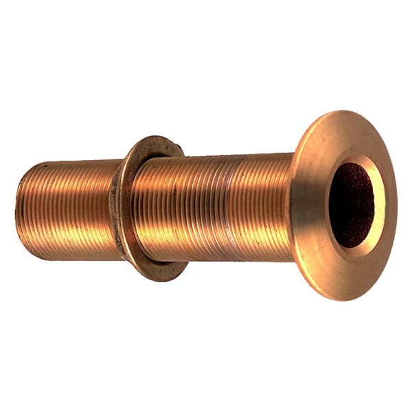 Perko® - 1-5/8" Hole Bronze Extra Long Thru-Hull Fitting for 1-1/4" NPT Pipe
