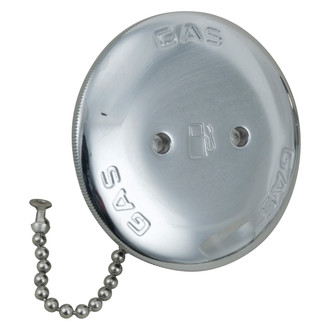 Perko® - 1-1/2" O.D. Chrome Plated Bronze Gas Cap O-Ring & Retainer for Fuel Fill
