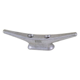 Perko® 0545DP3ALU - 3" L Aluminum Closed Base Cleat for 1/4" D Ropes, 2 Pieces