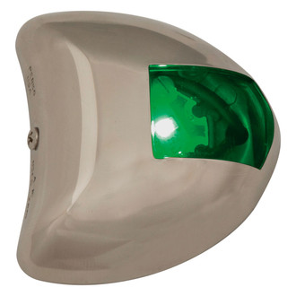 Perko® - Stealth II Series Stainless Steel Vertical Mount Starboard & Port Set Side LED Lights