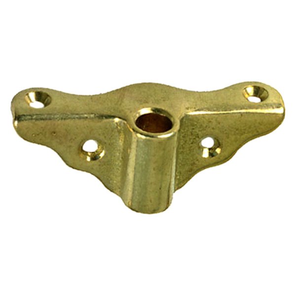 Perko® - 4" L Plain Manganese Bronze Side Mount Rowlock Socket, 2 Pieces