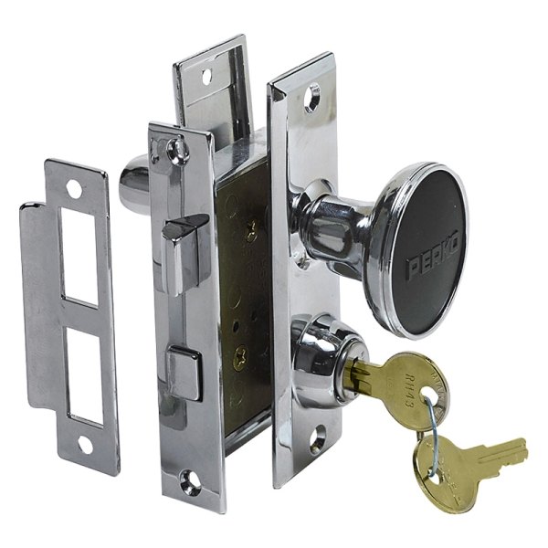 Perko® - 2-3/4" x 2" Chrome Plated Zinc Mortise Lock Set