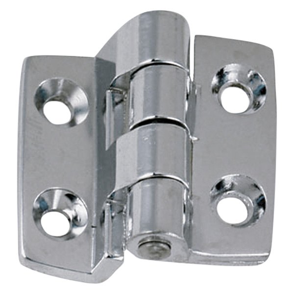 Perko® - 1-1/2" L x 1-1/2" W Chrome Plated Zinc Offset Butt Hinges with Fixed Pin