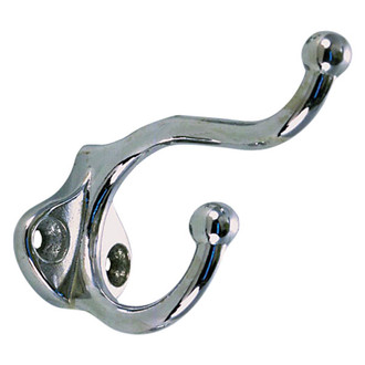 Perko® - 3" L Chrome Plated Zinc Alloy Utility Hook