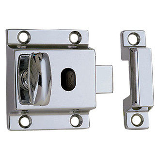 Perko® - 2-1/8" x 2-1/4" Chrome Plated Zinc Alloy Cupboard Turn