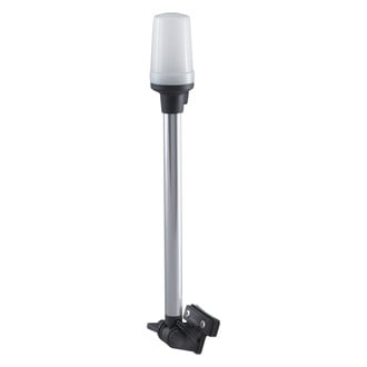 Perko® - 15-5/8" L Horizontal Mount Fold Down White All-Round Light with Base