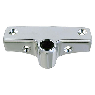 Perko® - 1-1/8" I.D. x 4" L Chrome Plated Zinc Alloy Edge Mount Rowlock Socket, 2 Pieces